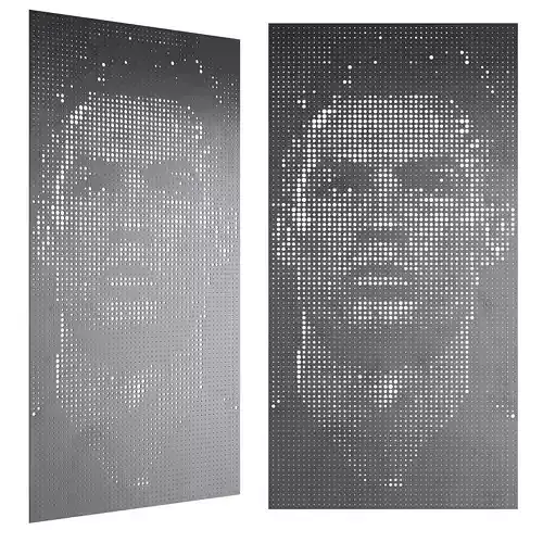 Perforated Panel - Cristiano Ronaldo