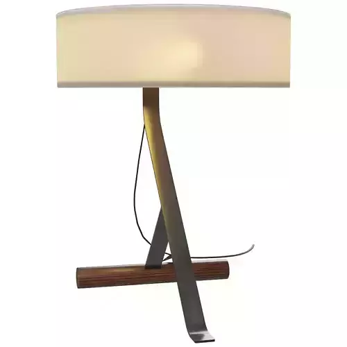 Chicago Table Lamp  Low-poly 3D model