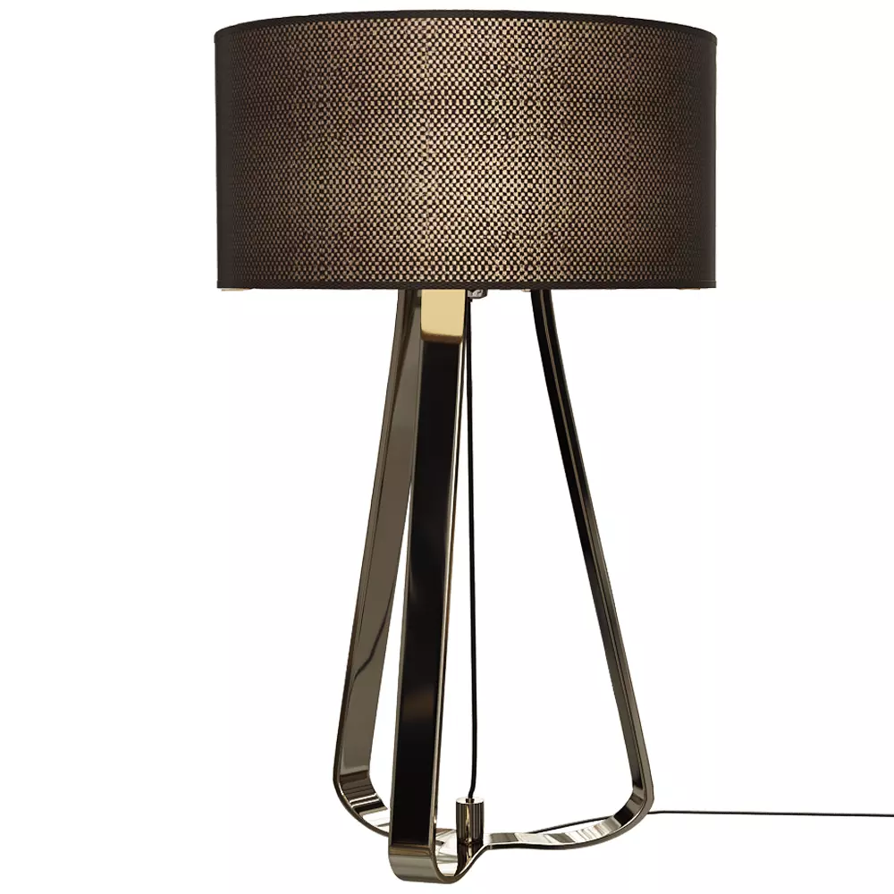Lily Table Lamp Low-poly 3D model