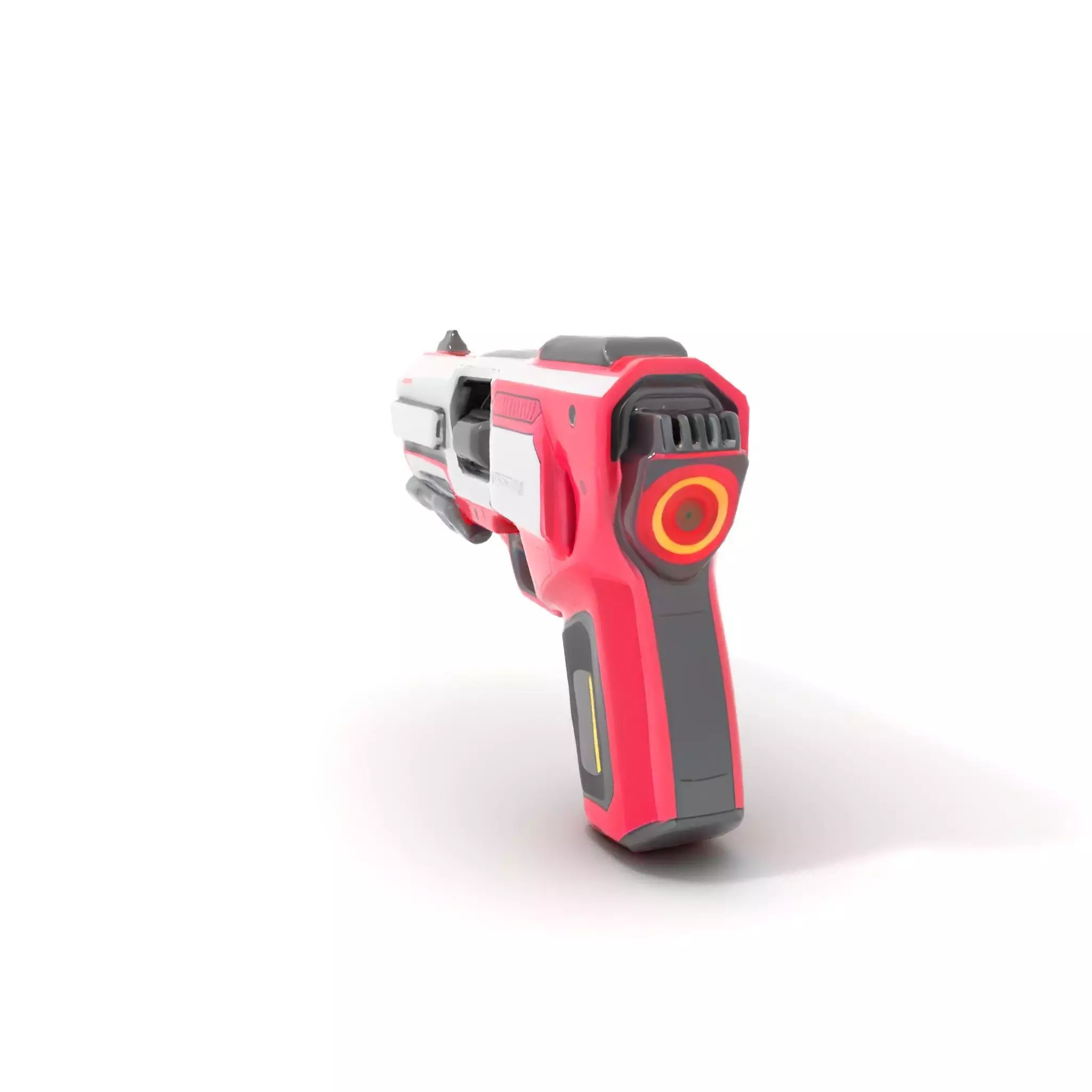 Vibrant SciFi Blaster model pack Low-poly 3D model_14