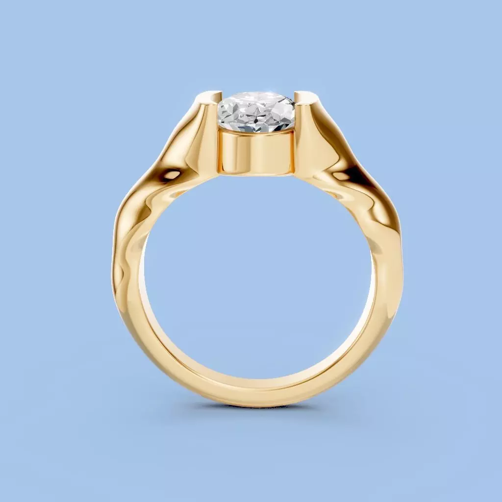 Antique Signet Ring 3D print model_2