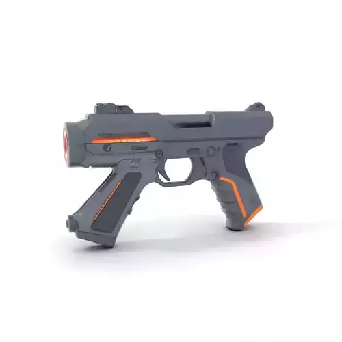 Futuristic Laser Pistol model pack