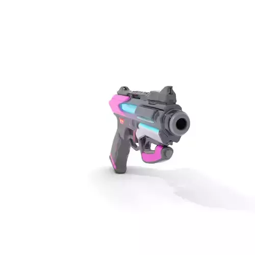 Neon Blaster model pack