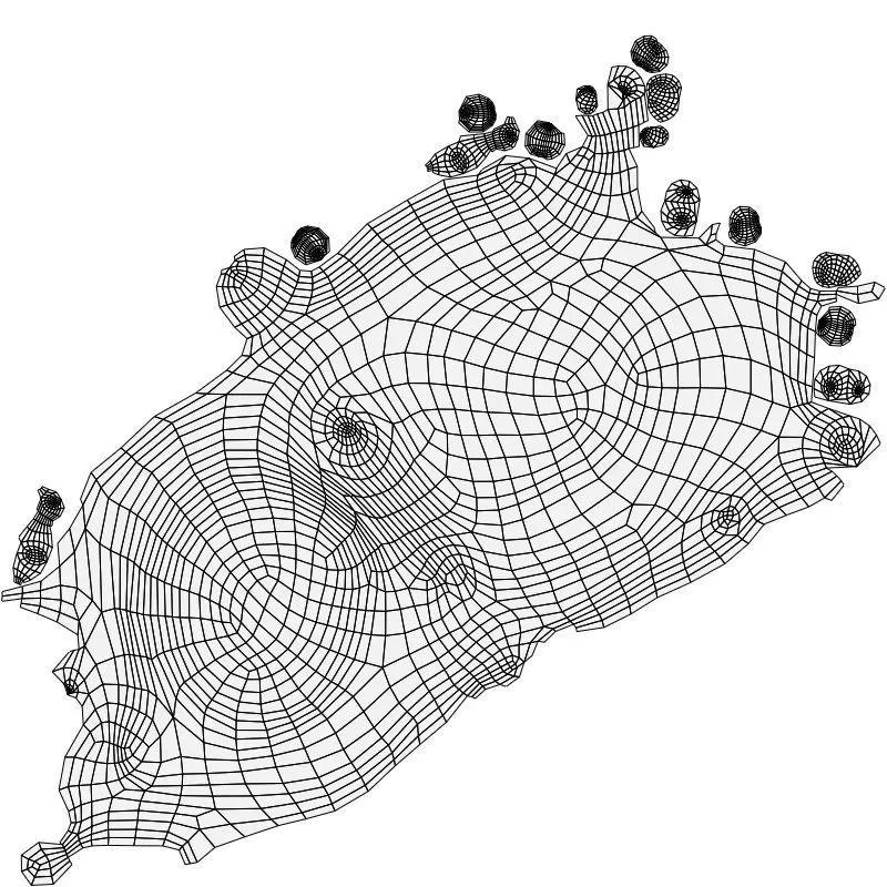 Chocolate Splash Free 005 Free 3D model_5