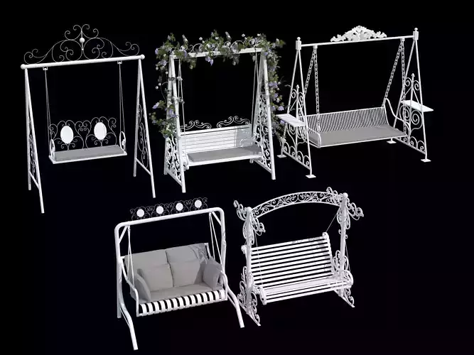 Garden Swing Chair 01