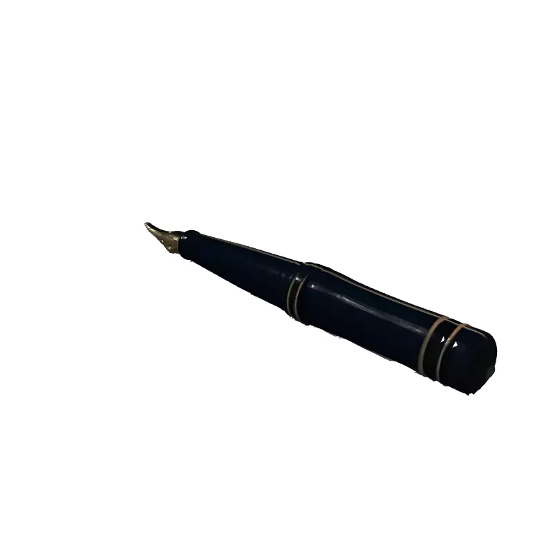 Realistic Fountain Pen 3D Model Low-poly 3D model_5