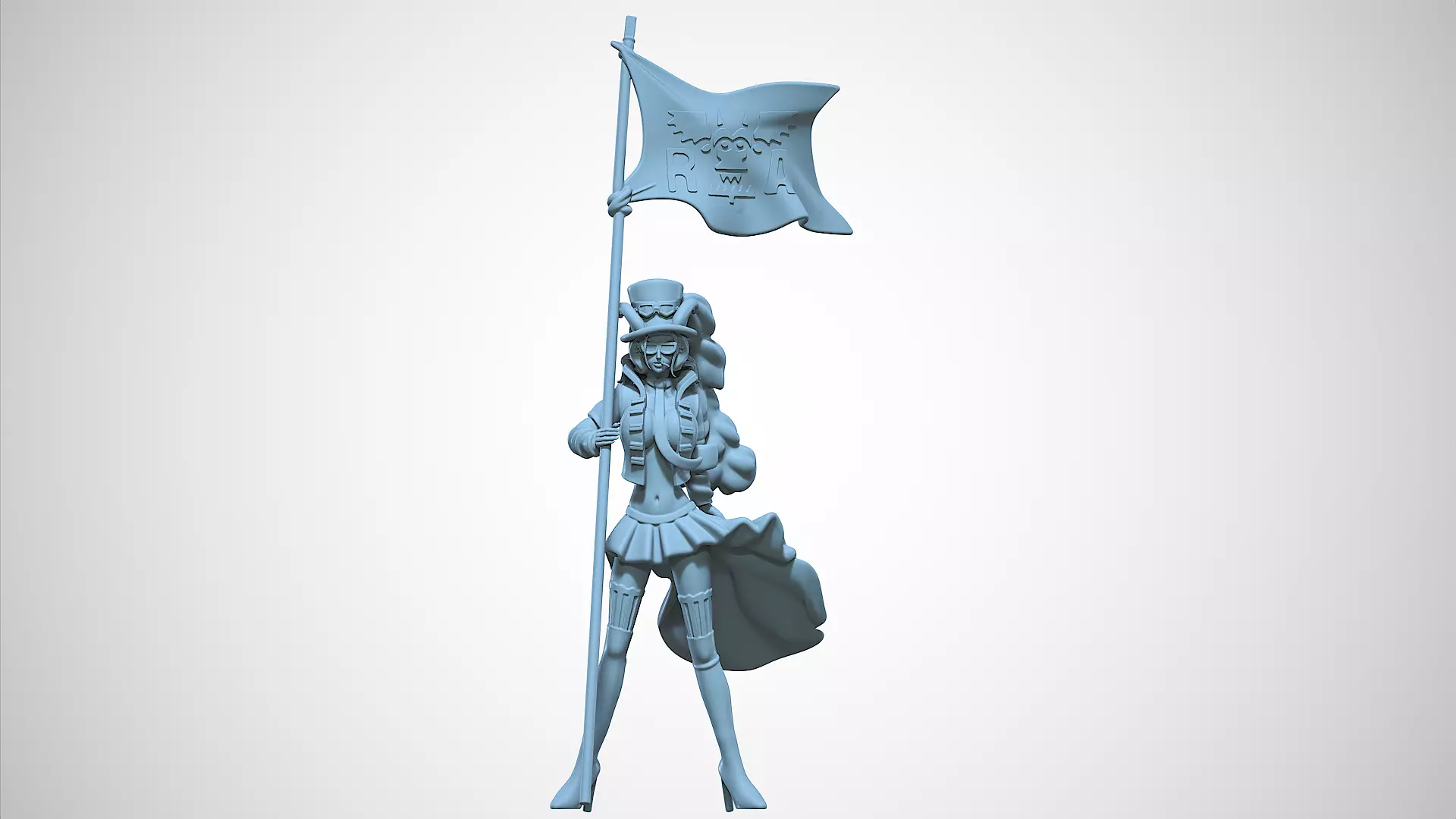 Belo Betty - Revolutionary Army - ONE PIECE - Splitpart 3D print model_4