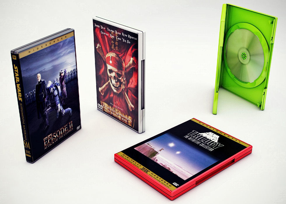 DVD Case 3D model_2