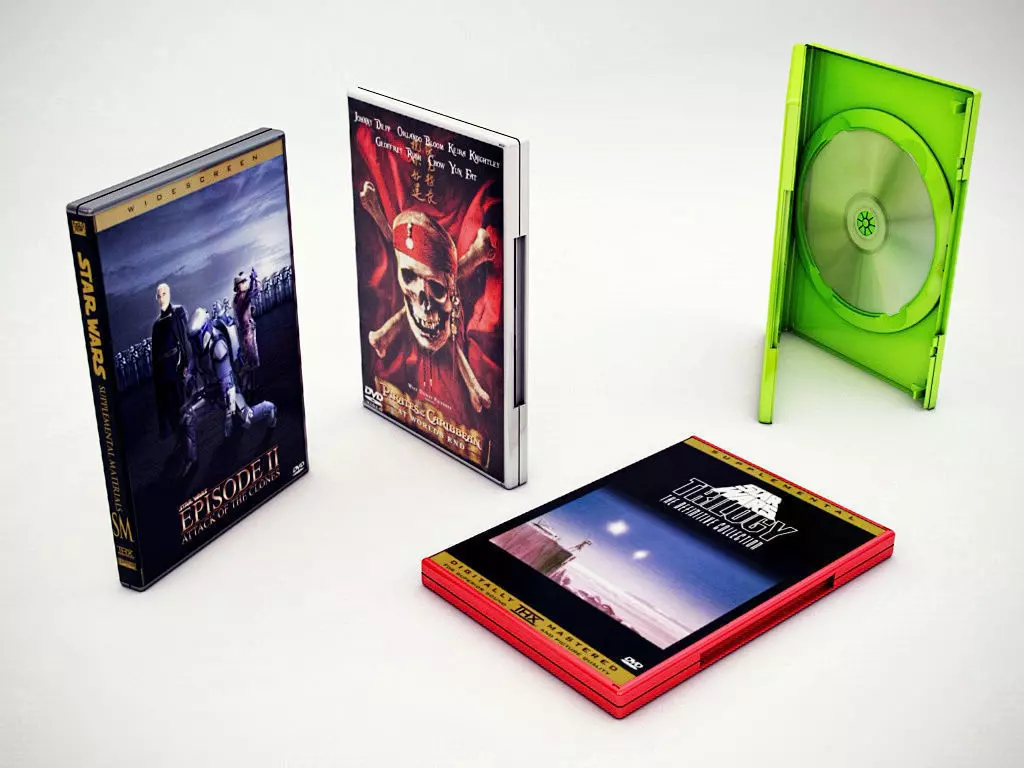 DVD Case 3D model_0