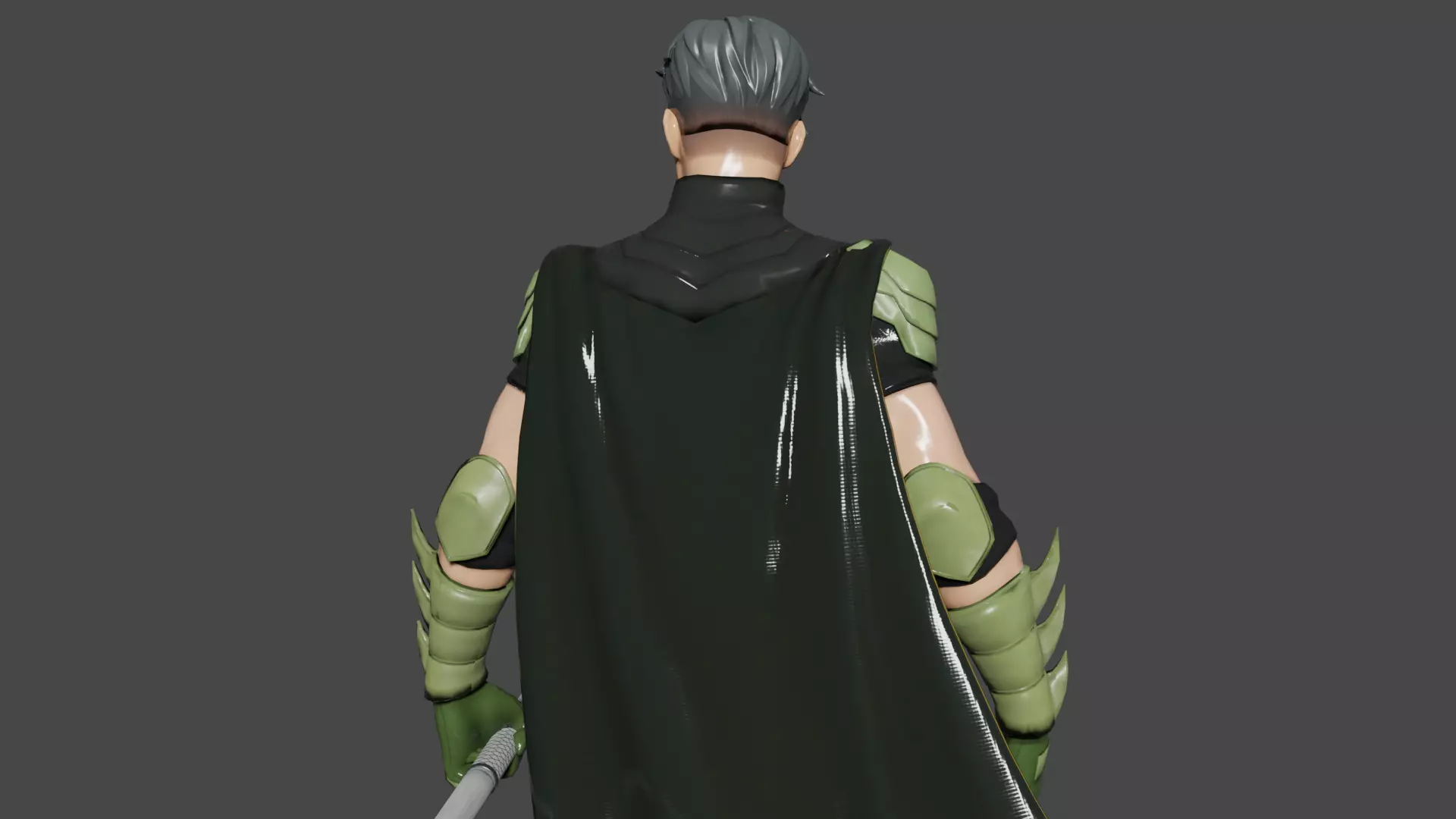 Robin Low-poly 3D model_5