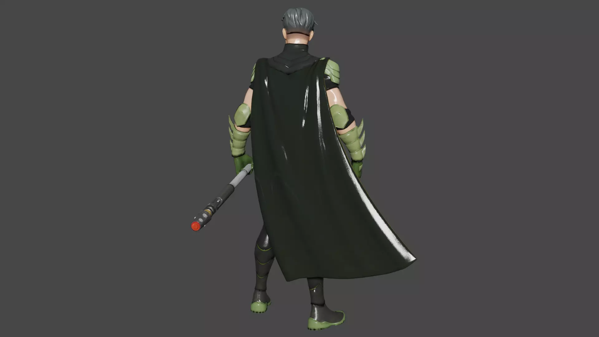 Robin Low-poly 3D model_4