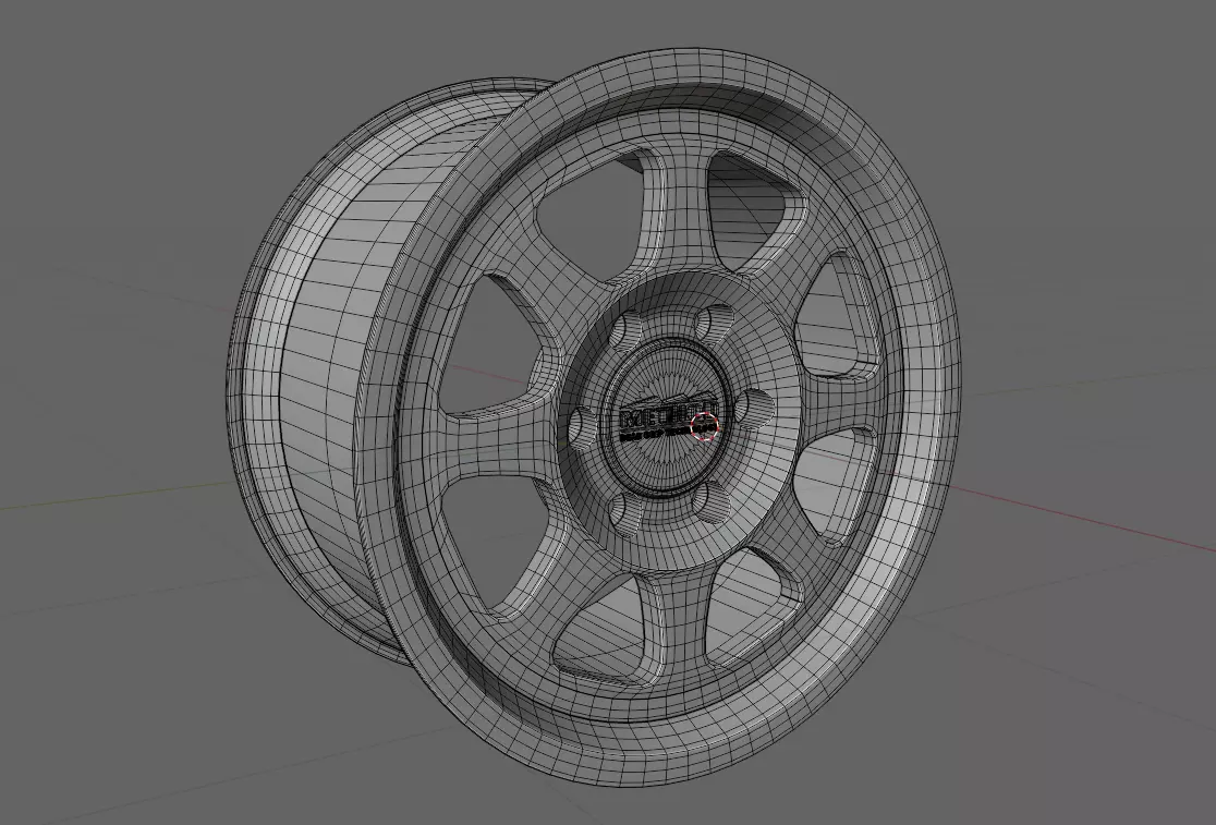 Method Race MR701 Low-poly 3D model_1
