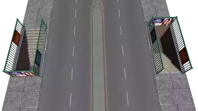 Underground Crossing Tunnel  