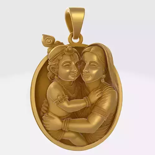 Mother Baby Pendant N5