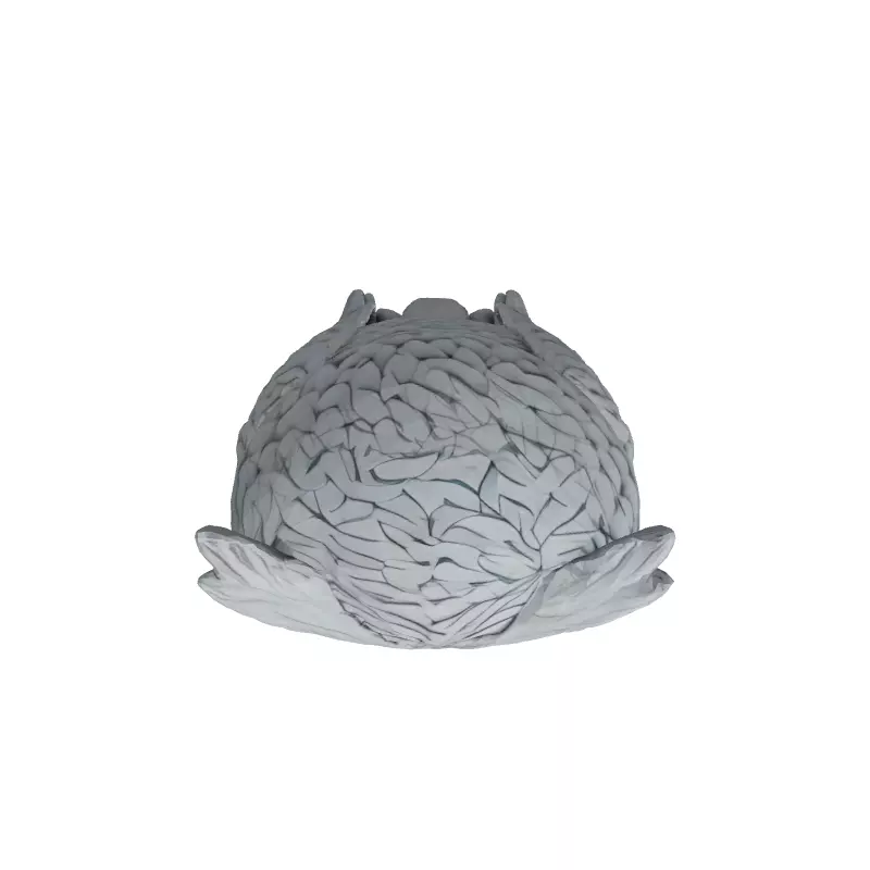 Stylized Owl Sculpture 3D Model Low-poly 3D model_8