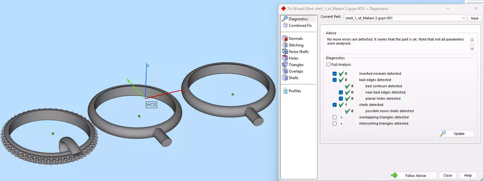 CARTIER TRINITY RING WITH THE STONES 3D PRINT MODEL 3D print model_23