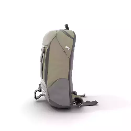 Olive Green Backpack model pack