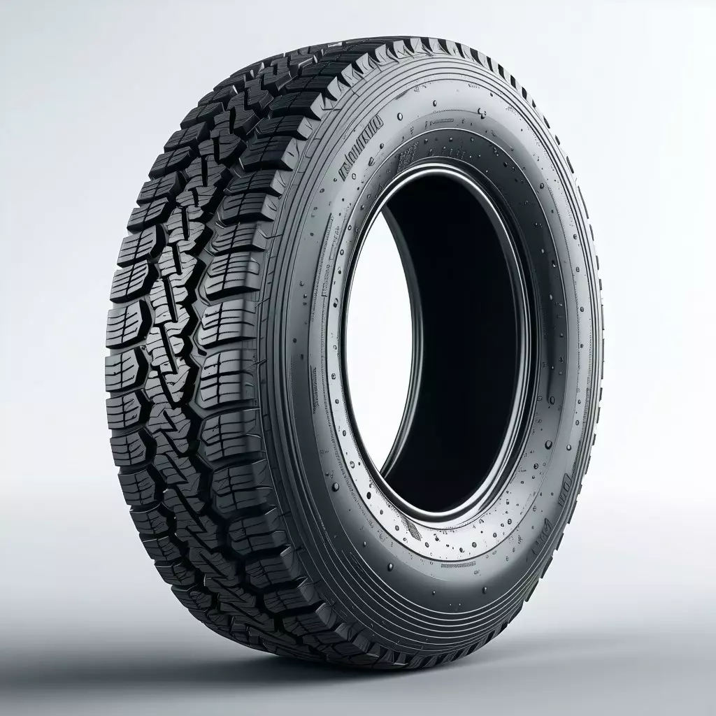 Realistic OffRoad Tire 3D Model Low-poly 3D model_0