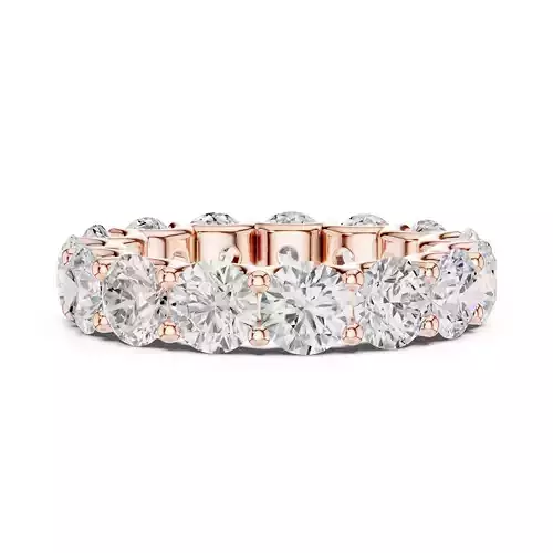 Full Eternity Round Diamond Stacking Wedding Band 3DM STL Video 3D print model