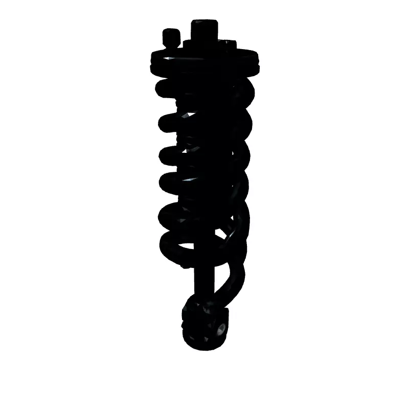 Realistic Car Shock Absorber 3D Model Low-poly 3D model_5