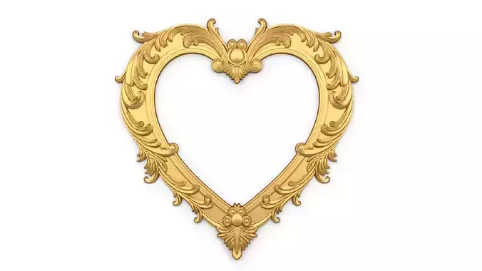 carved frame mirror cnc and 3d printing05