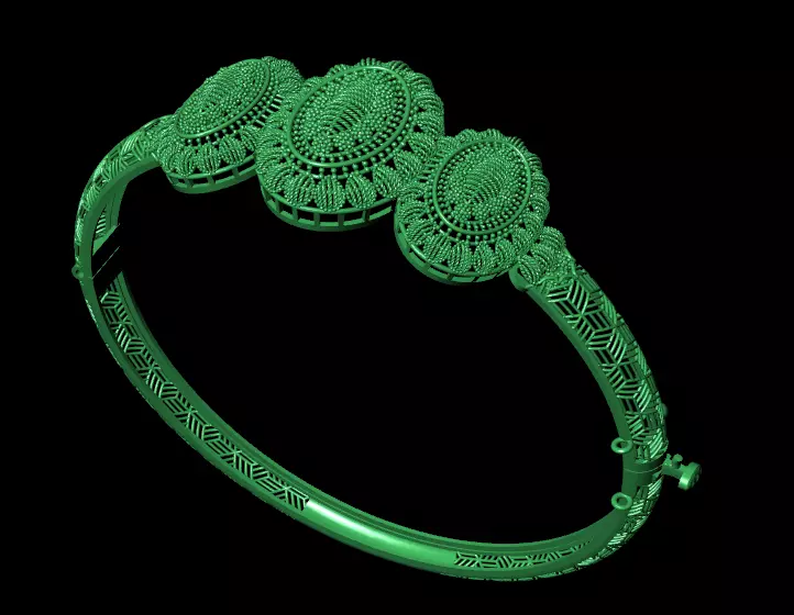 Bracelets 3D print model_2