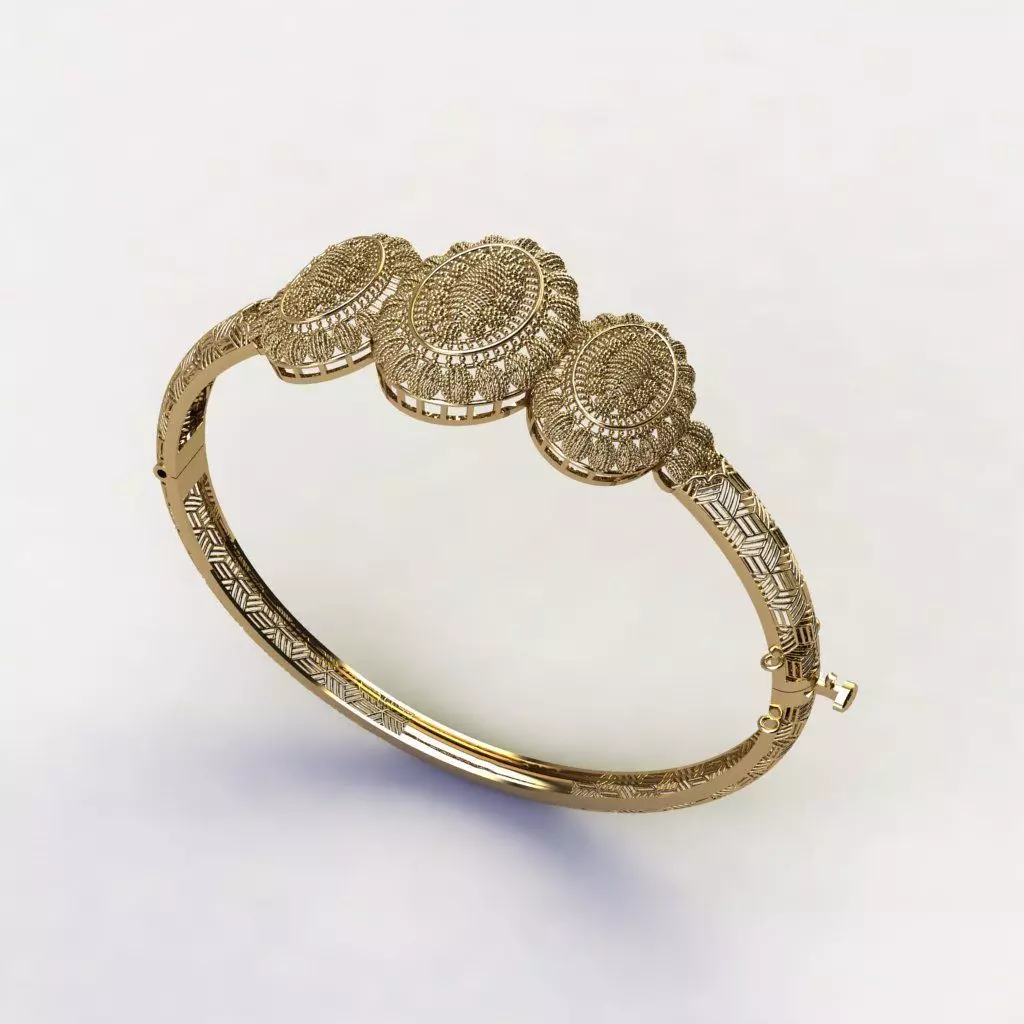 Bracelets 3D print model_0