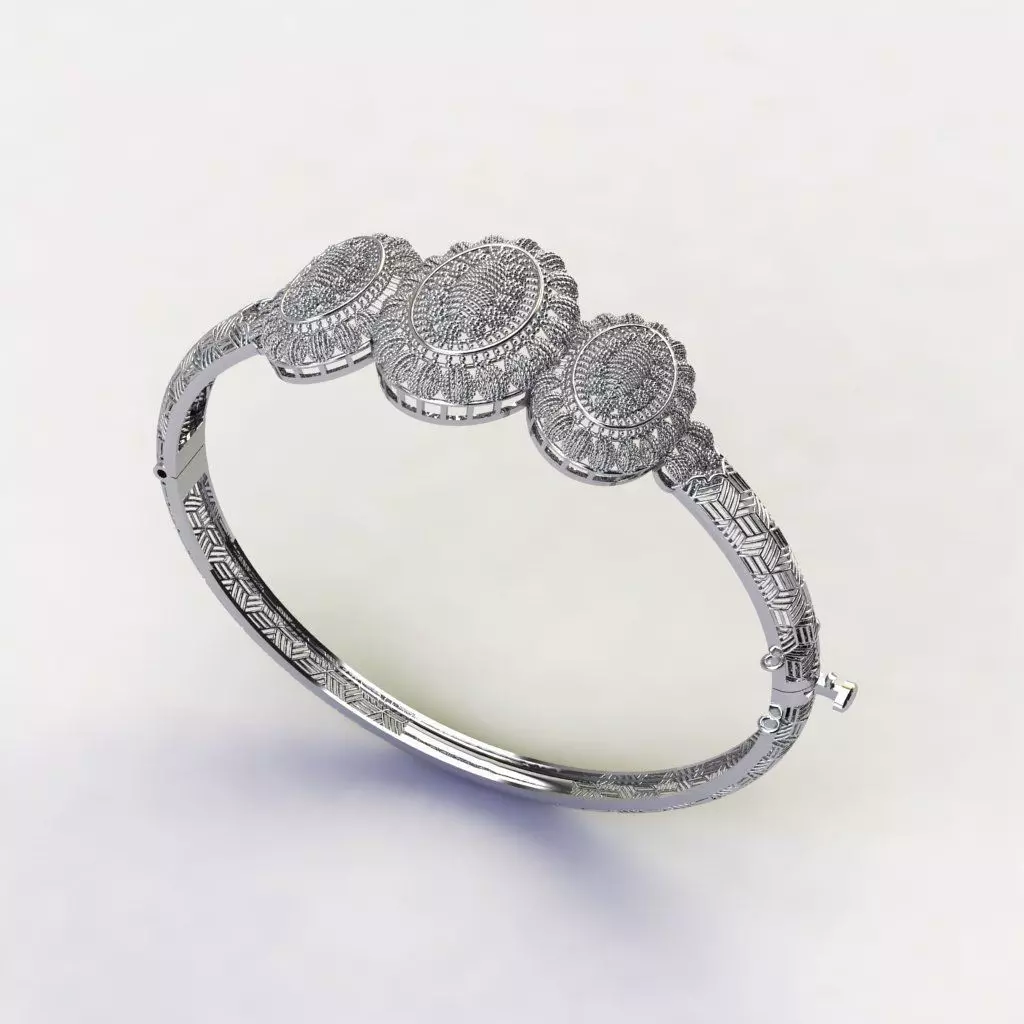 Bracelets 3D print model_1