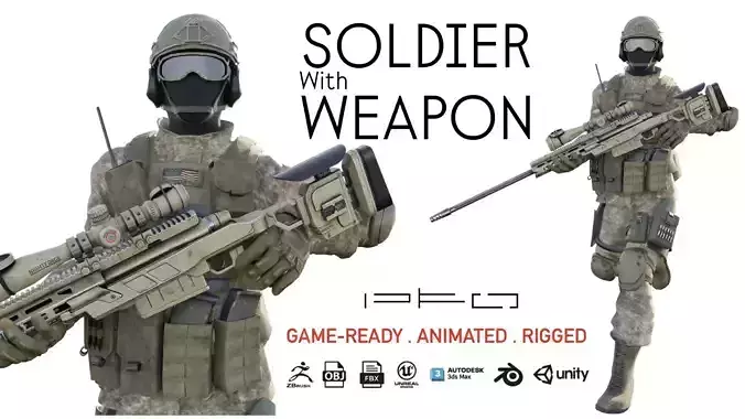 Modern Combat Soldier