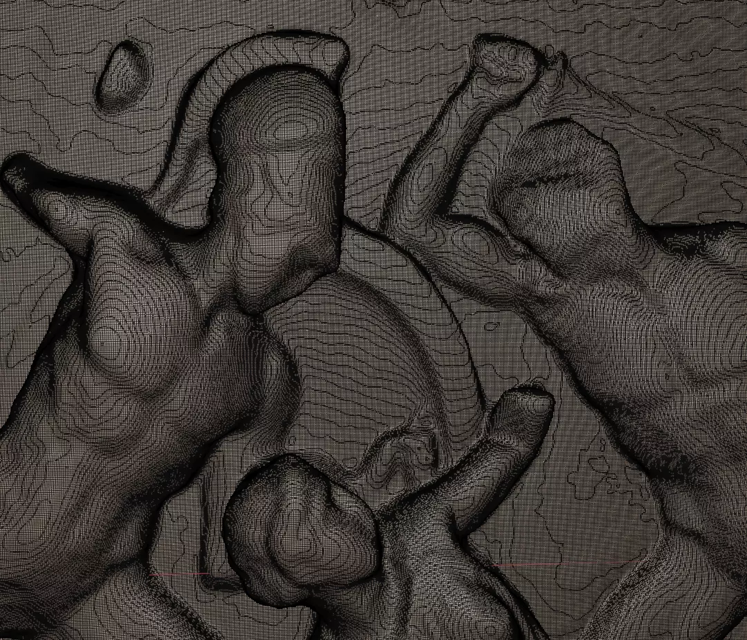 Battle Of The Greeks And The Amazons 3D Printable 3D print model_5