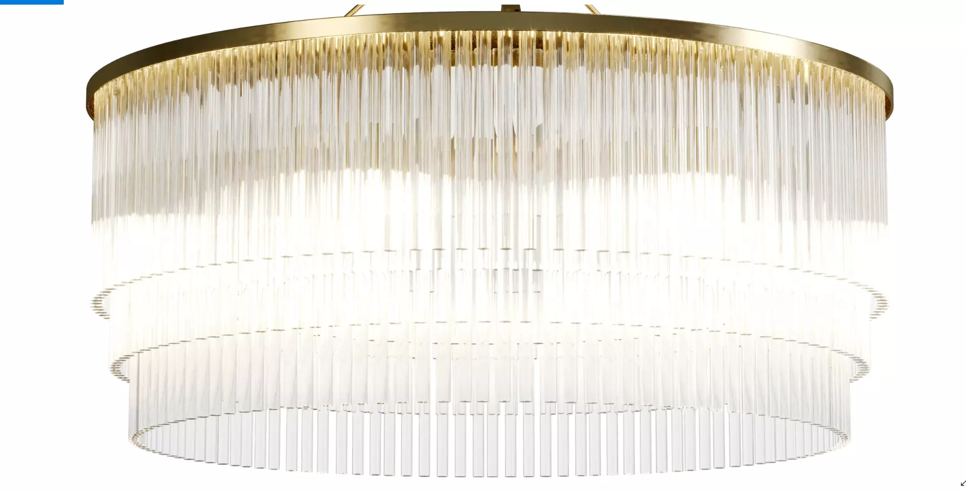 Hector by Eichholtz Low-poly 3D model_6