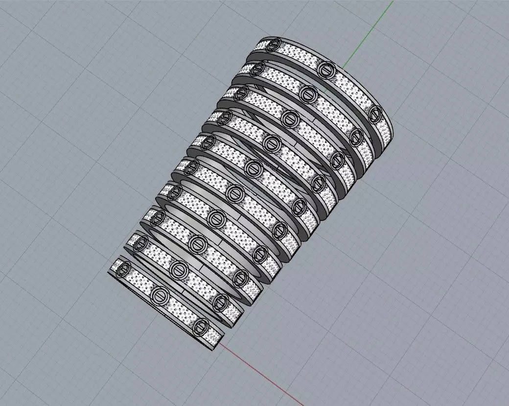 Love Small Model 10 Size  3D print model_4