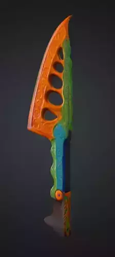 Elemental Life Dagger Low-poly 3D model