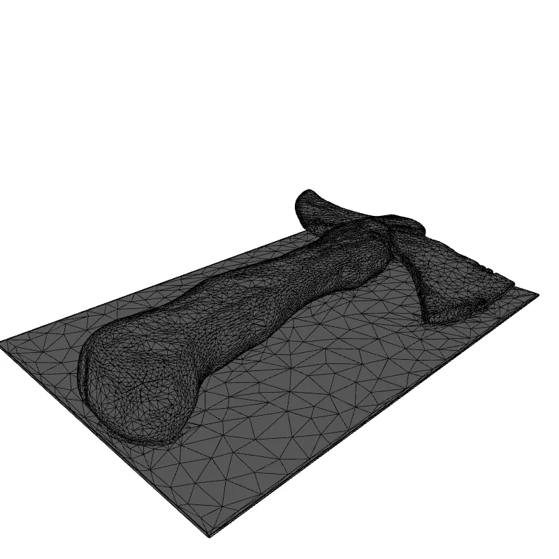 Realistic Rusted Hand Axe 3D Model Low-poly 3D model_1