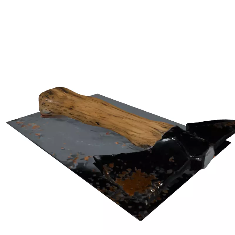 Realistic Rusted Hand Axe 3D Model Low-poly 3D model_2