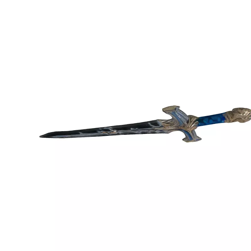 Fantasy Ornate Sword GameReady Asset Low-poly 3D model_8