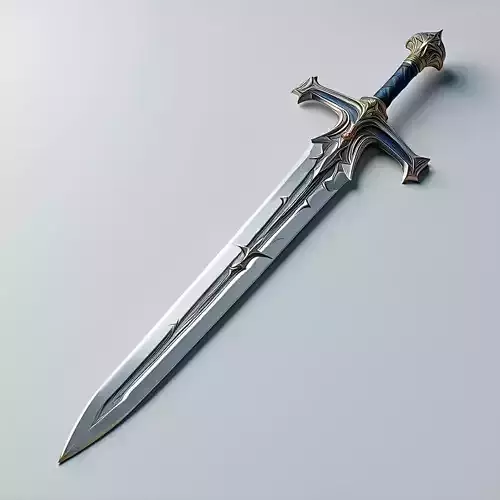 Fantasy Ornate Sword GameReady Asset