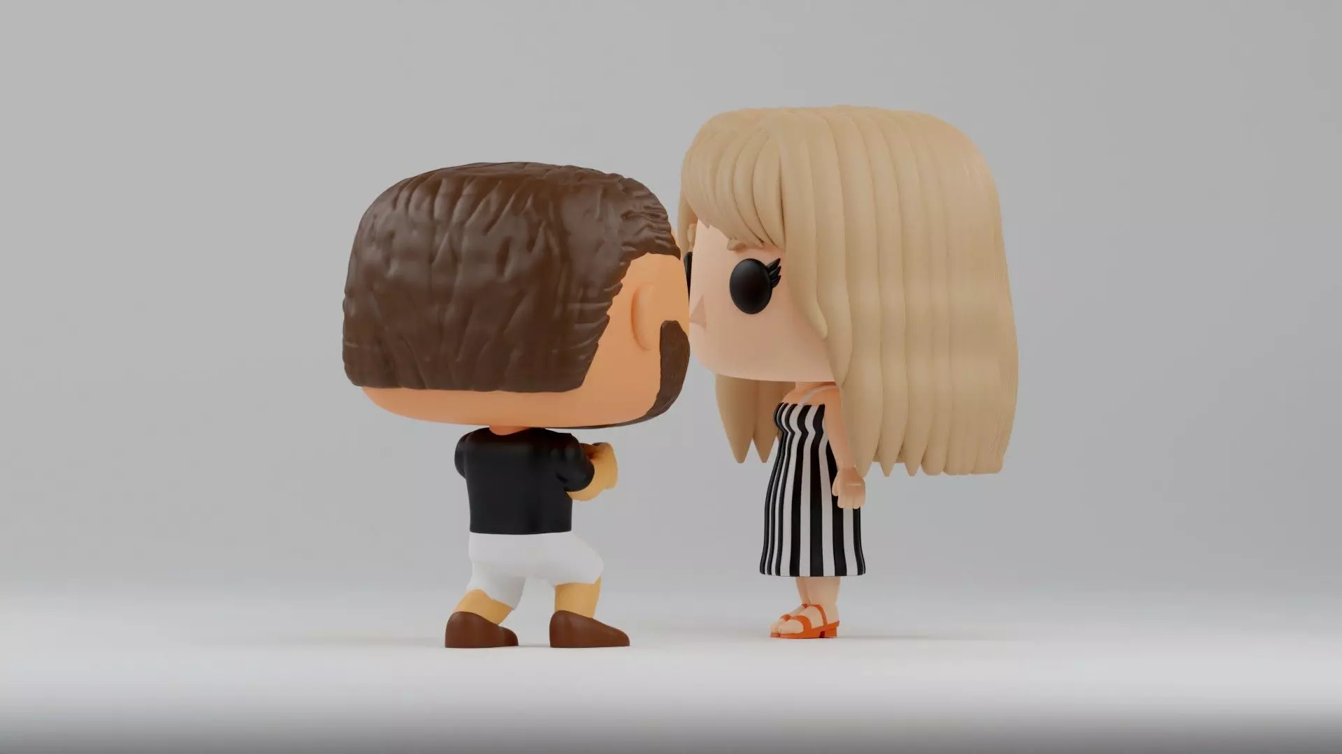  Taylor Swift and Travis Kelce s Proposal Funko Pop 3D print model_8