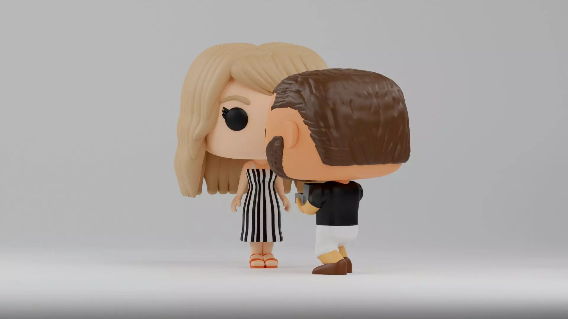  Taylor Swift and Travis Kelce s Proposal Funko Pop 3D print model_6