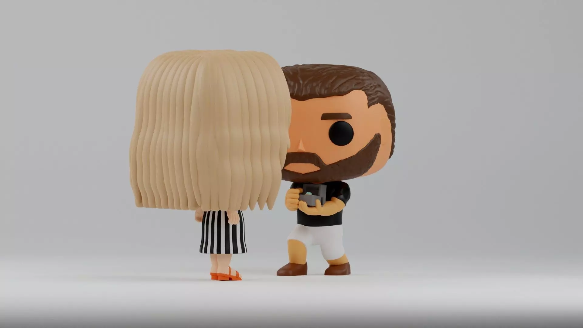  Taylor Swift and Travis Kelce s Proposal Funko Pop 3D print model_12