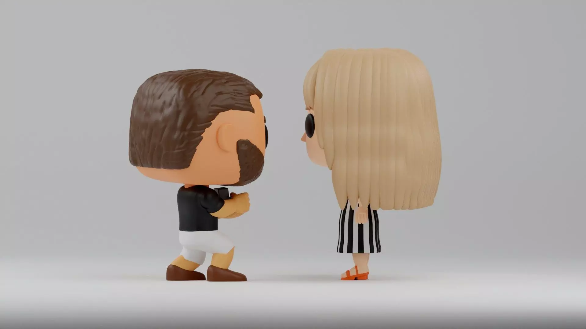  Taylor Swift and Travis Kelce s Proposal Funko Pop 3D print model_9