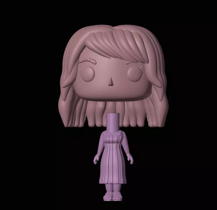  Taylor Swift and Travis Kelce s Proposal Funko Pop 3D print model_3