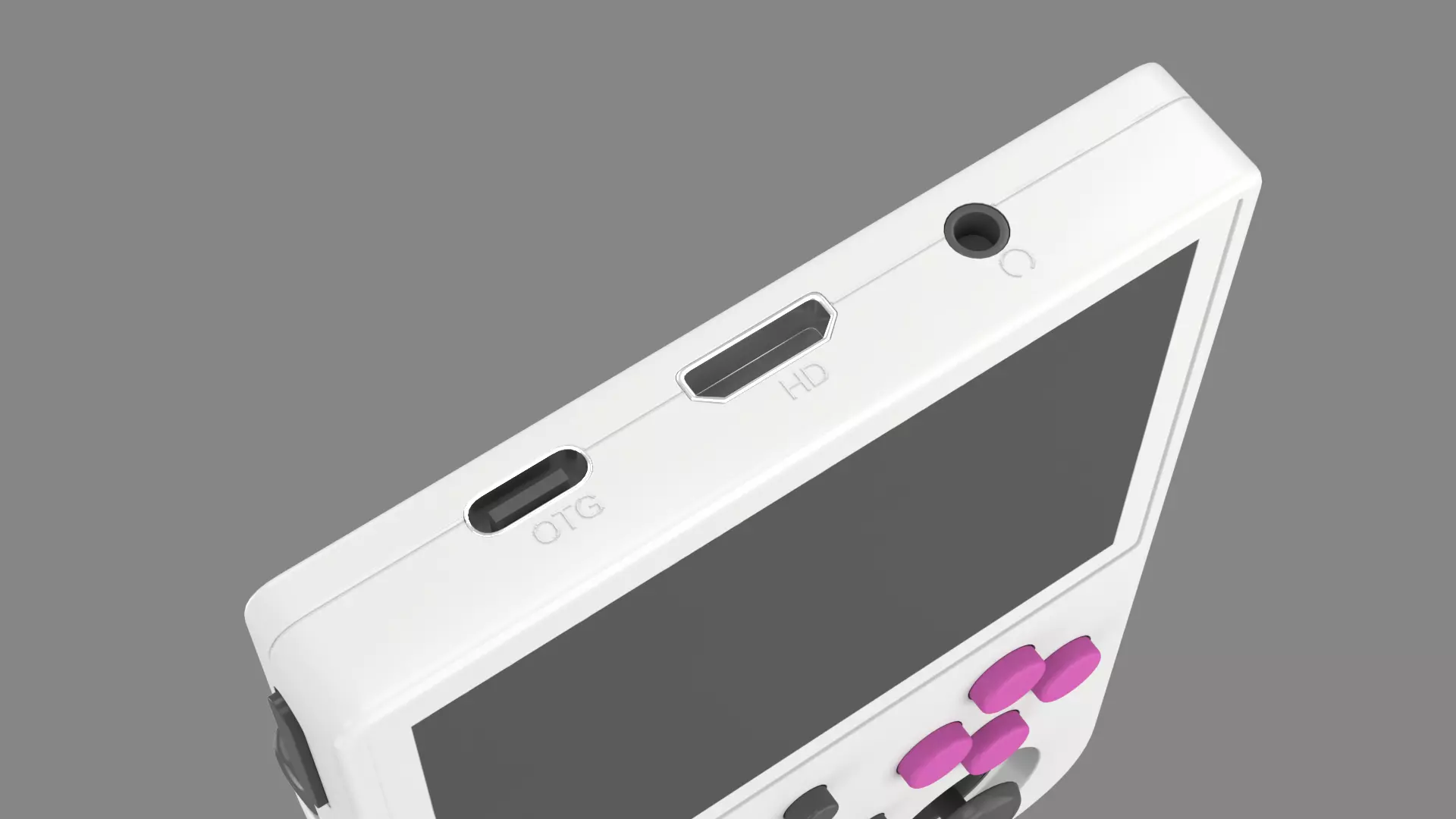 Handheld Game Console 3D Model 3D model_10