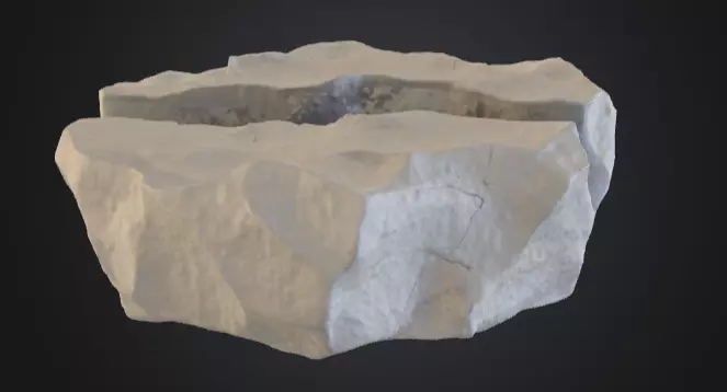 Realistic Split Rock Base Texture_3