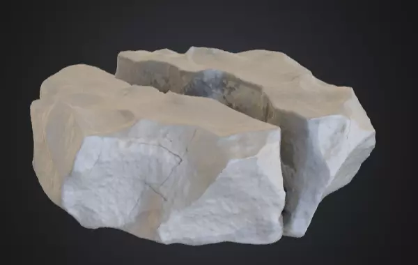 Realistic Split Rock Base Texture_2