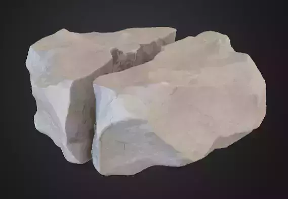 Realistic Split Rock Base Texture