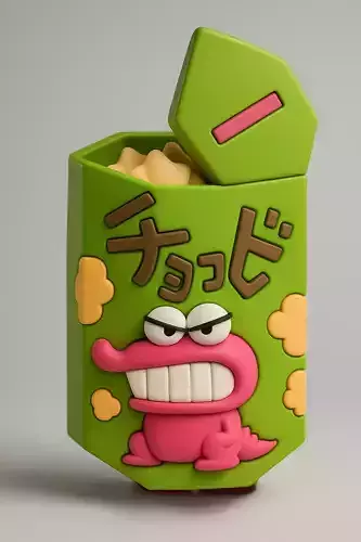 Crayon Shinchan Chocobi 3D print model