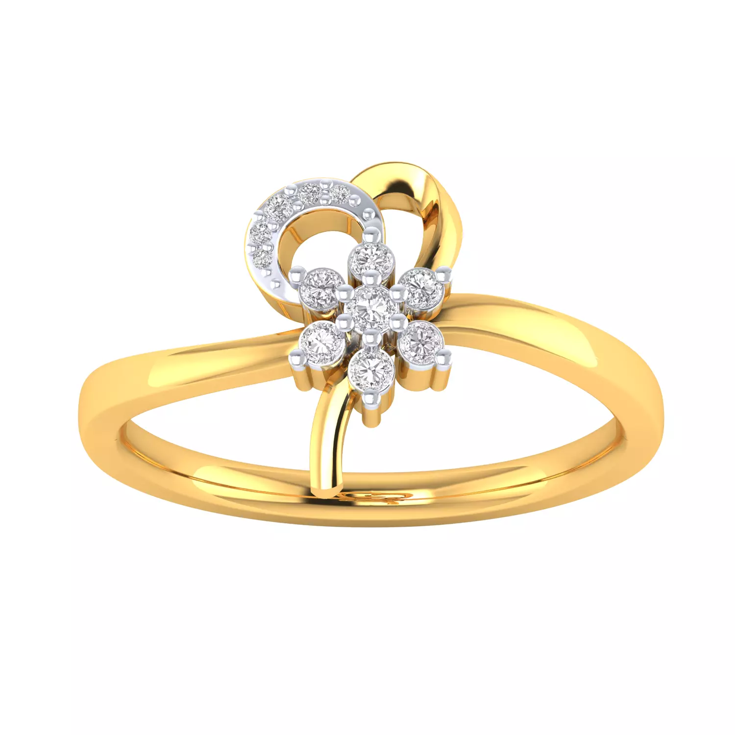Women Ring Render 3dm STL MTL SLC JCD OBJ FBX Details 3D print model_23