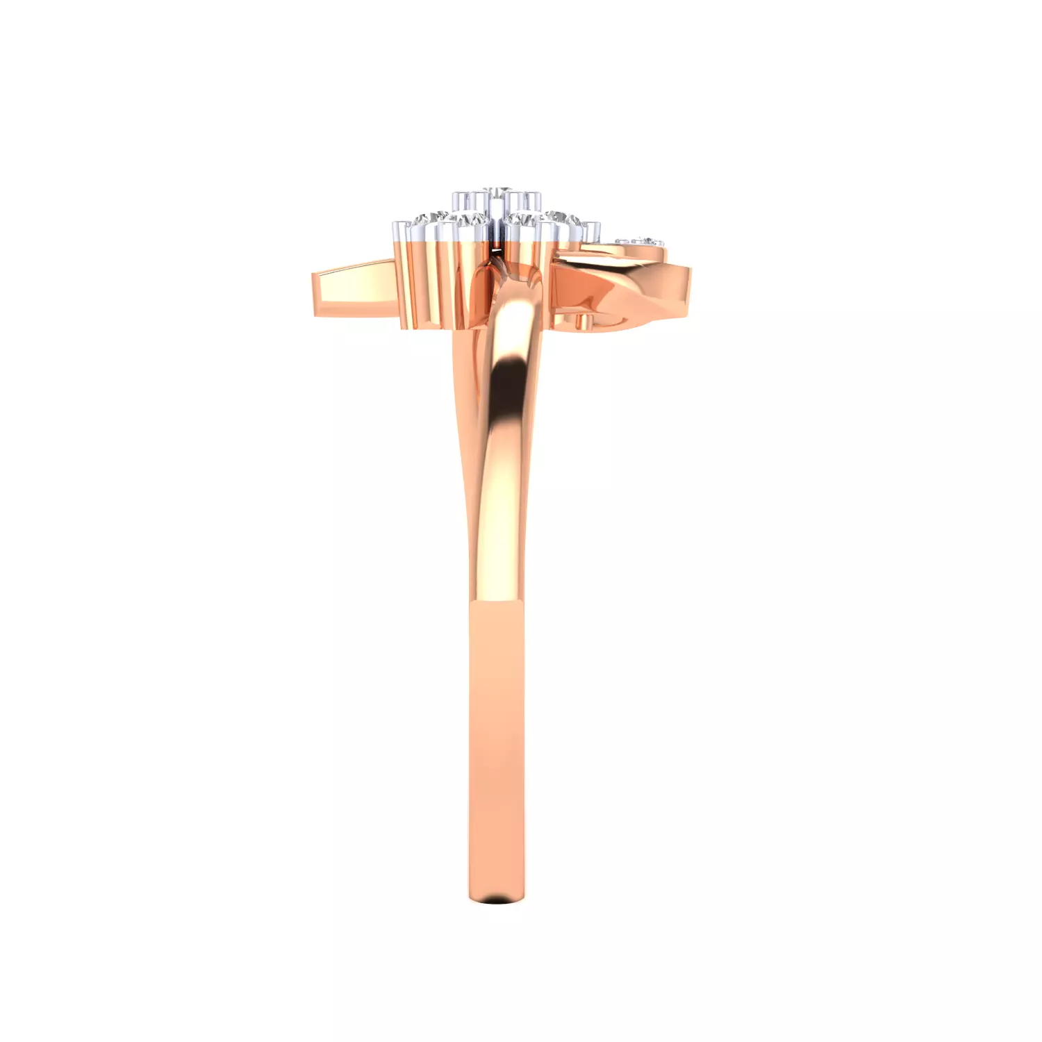 Women Ring Render 3dm STL MTL SLC JCD OBJ FBX Details 3D print model_7