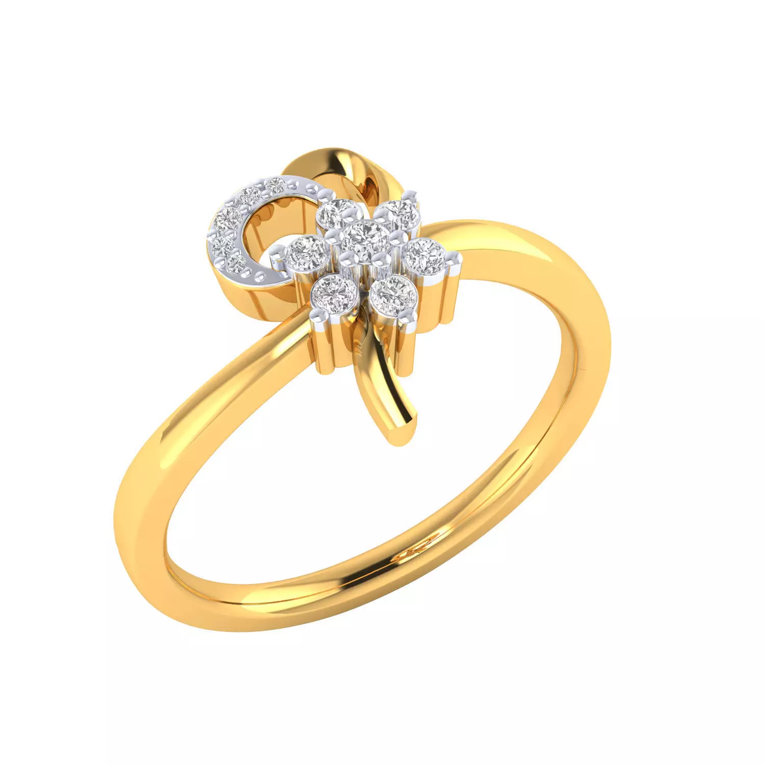 Women Ring Render 3dm STL MTL SLC JCD OBJ FBX Details 3D print model_0